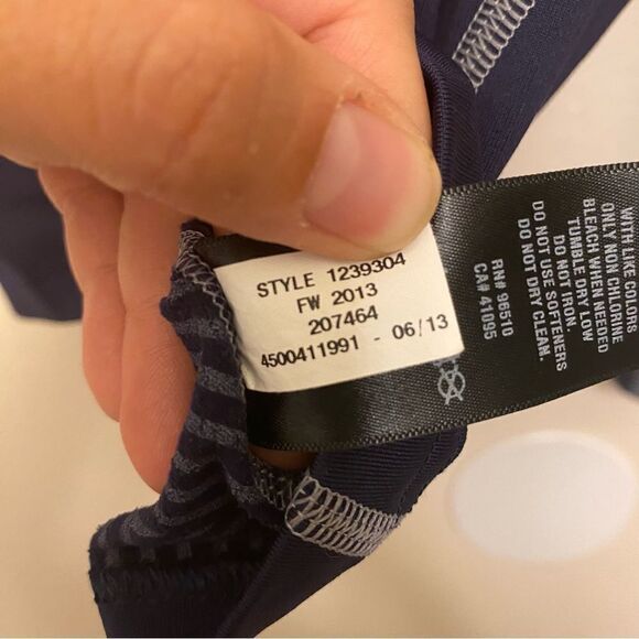 Under Armour mens blue Compression gold gear fleece lined long sleeve top mock S - Picture 8 of 12